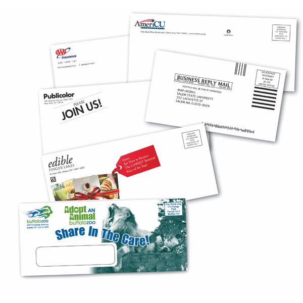 Envelope Layout and Custom Design - 1 color